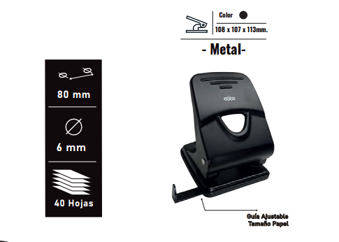 PERFORADORA METAL 35/40hjs.OXO